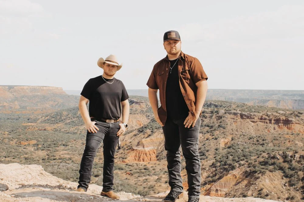 LAN LAW brothers Lance Curtis and Lawson Wayne outdoors